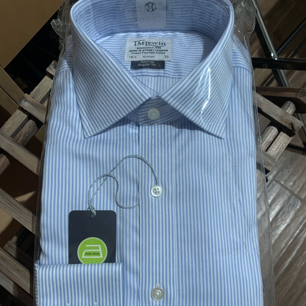 T.M.Lewin Non Iron regular fit dress shirt